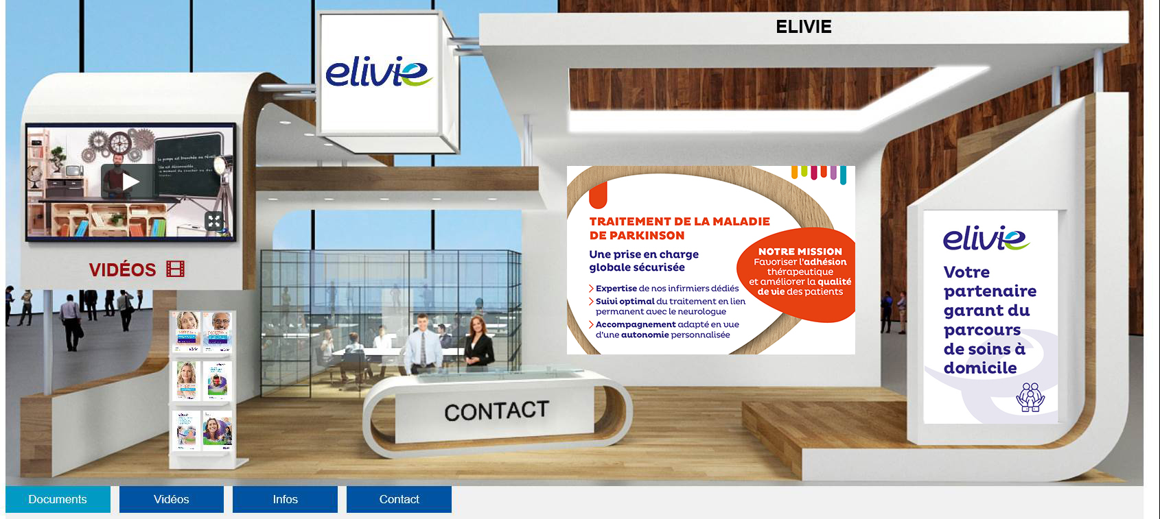 Elivie reste présent sur les congrès virtuels